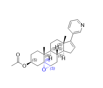 醋酸阿比特龙杂质15,(3S,4aR,5aS,6aS,6bS,9aS,11aS,11bR)-9a,11b-dimethyl-9-(pyridin-3-yl) -1,2,3,4,5a,6,6a,6b,7,9a,10,11,11a,11b-tetradecahydrocyclopenta[1,2] phenanthro[8a,9-b]oxiren-3-yl acetate