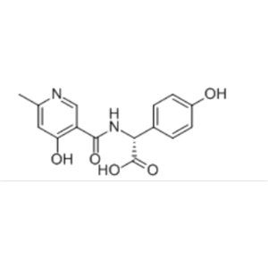 2-(6-甲基-4-羟基烟酰胺基)-2-(4-羟基苯基)乙酸