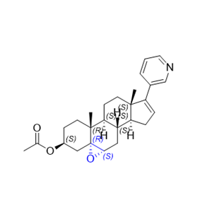 醋酸阿比特龙杂质15,(3S,4aR,5aS,6aS,6bS,9aS,11aS,11bR)-9a,11b-dimethyl-9-(pyridin-3-yl) -1,2,3,4,5a,6,6a,6b,7,9a,10,11,11a,11b-tetradecahydrocyclopenta[1,2] phenanthro[8a,9-b]oxiren-3-yl acetate
