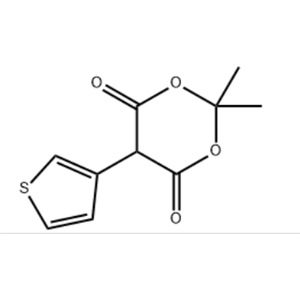 2,2-二甲基-5-(3-噻吩基)-1,3-二氧杂环己烷-4,6-二酮,2,2-DIMETHYL-5-THIOPHEN-3-YL-[1,3]DIOXANE-4,6-DIONE