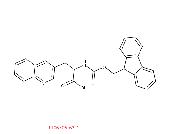 2-({[(9H-fluoren-9-yl)methoxy]carbonyl}amino)-3-(quinolin-3-yl)propanoic acid