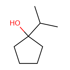 1-异丙基环戊,Cyclopentanol,1-(1-methylethyl)-