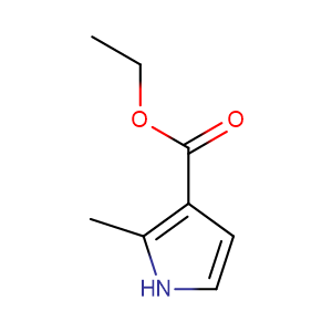 2-甲基-3-吡咯甲酸乙酯,2-METHYL-1H-PYRROLE-3-CARBOXYLIC ACID ETHYL ESTER