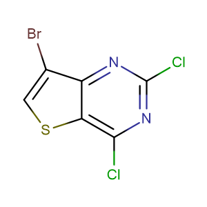 7-溴-2,4-二氯噻吩并[3,2-d]嘧啶,7-Bromo-2,4-dichlorothieno[3,2-d]pyrimidine