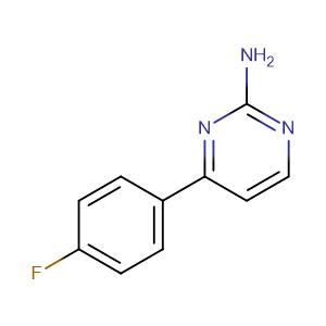 4-(4-氟苯基)-2-嘧啶胺,4-(4-FLUOROPHENYL)PYRIMIDIN-2-AMINE