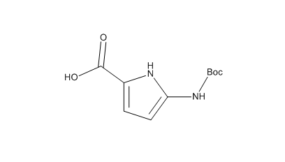 1H-Pyrrole-2-carboxylic acid, 5-[[(1,1-dimethylethoxy)carbonyl]amino]-,1H-Pyrrole-2-carboxylic acid, 5-[[(1,1-dimethylethoxy)carbonyl]amino]-