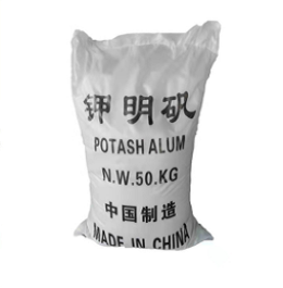 明矾,12 hydrated aluminum potassiumsulfate
