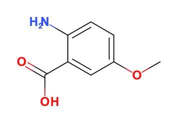2-氨基-5-甲氧基苯甲酸,2-Amino-5-methoxybenzoic acid