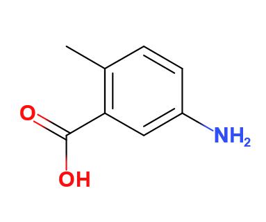 5-氨基-2-甲基苯甲酸,5-Amino-2-methylbenzoic acid