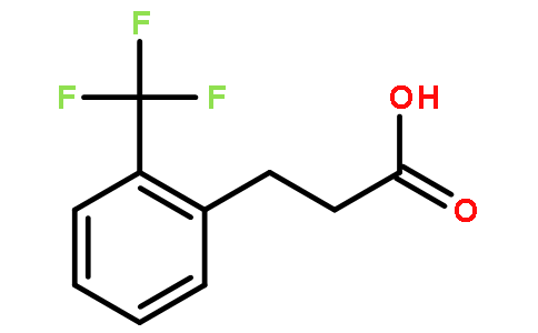 3-[2-(三氟甲基)苯基]丙酸,3-[2-(trifluoromethyl)phenyl]propanoic acid