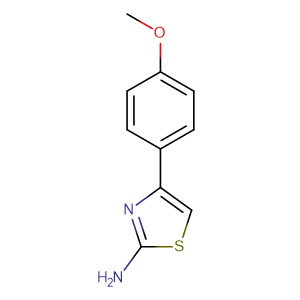 4-(4-甲氧基苯基)-1,3-噻唑-2-胺,4-(4-Methoxyphenyl)-1,3-thiazol-2-amine