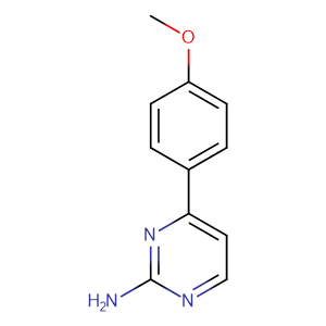 2-氨基-4-(4-甲氧基苯基)嘧啶,4-(4-Methoxyphenyl)pyriMidin-2-aMine