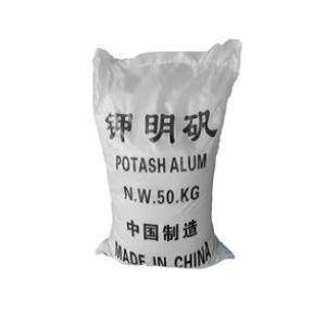 明矾,12 hydrated aluminum potassiumsulfate