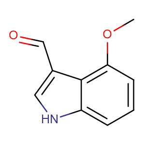 4-甲氧基吲哚-3-甲醛,4-Methoxyindole-3-carboxaldehyde