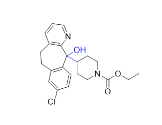 氯雷他定杂质01,ethyl 4-(8-chloro-11-hydroxy-6,11-dihydro-5H-benzo[5,6]cyclohepta[1,2-b]pyridin-11-yl)piperidine-1-carboxylate