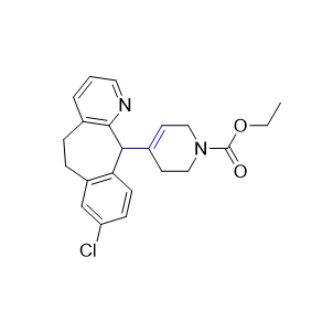 氯雷他定雜質(zhì)05,ethyl 4-(8-chloro-6,11-dihydro-5H-benzo[5,6]cyclohepta[1,2-b]pyridin-11-yl)-5,6-dihydropyridine-1(2H)-carboxylate