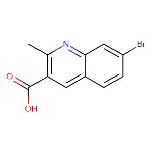 7-溴-2-甲基喹啉-3-羧酸,7-BROMO-2-METHYLQUINOLINE-3-CARBOXYLIC ACID