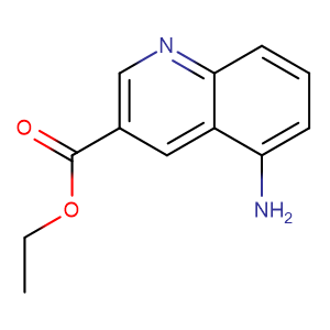 5-氨基喹啉-3-羧酸乙酯,ethyl 5-aminoquinoline-3-carboxylate