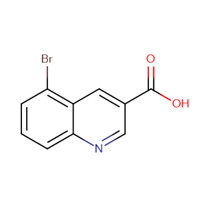 5-溴喹啉-3-羧酸,5-bromoquinoline-3-carboxylic acid