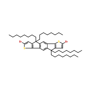 四辛基-引达省并二噻吩-双溴,2-Br-4,9-dihydro-4,4,9,9-tetraoctyl-s-indaceno[1,2-b;5,6-b