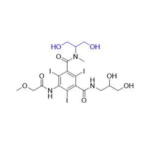 碘普羅胺雜質(zhì)05,N1-(1,3-dihydroxypropan-2-yl)-N3-(2,3-dihydroxypropyl)-2,4,6-triiodo-5-(2-methoxyacetamido)-N1-methylisophthalamide