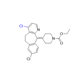 氯雷他定杂质03,ethyl 4-(4,8-dichloro-5H-benzo[5,6]cyclohepta[1,2-b]pyridin-11(6H)-ylidene)piperidine-1-carboxylate