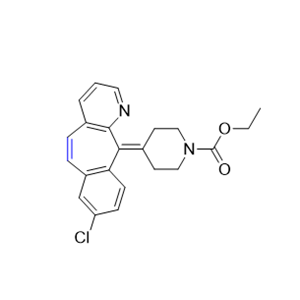 氯雷他定杂质14,ethyl 4-(8-chloro-11H-benzo[5,6]cyclohepta[1,2-b]pyridin-11-ylidene)piperidine-1-carboxylate
