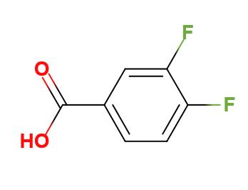 3,4-二氟苯甲酸,3,4-Difluorobenzoic acid