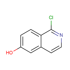 1-氯-6-异羟基喹啉,1-chloroisoquinolin-6-ol