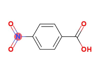 对硝基苯甲酸,4-nitrobenzoic acid