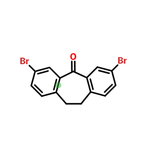 3,7-Dibromo-10,11-dihydro-dibenzo[a,d]cyclohepten-5-one