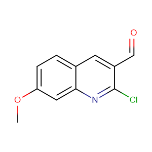 2-氯-7-甲氧基喹啉-3-甲醛,2-Chloro-7-methoxyquinoline-3-carbaldehyde