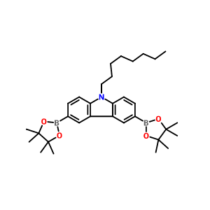 9-辛基-3,6-双(4,4,5,5-四甲基-1,3,2-二噁硼烷-2-基)-9H-咔唑