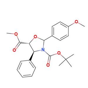 (4S,5R)-3-叔丁氧基-2-(4-甲氧基苯基)-4-苯基-5-噁唑烷羧酸,(4S,5R)-3-tert-butoxycarbony-2-(4-anisy)-4-phenyl-5-oxazolidinecarboxylate