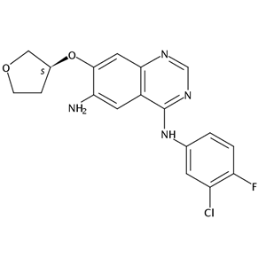 N4-(3-氯-4-氟苯基)-7-[[(3S)-四氢-3-呋喃基]氧基]-4,6-喹唑啉二胺,N4-(3-Chloro-4-fluorophenyl)-7-[[(3S)-tetrahydro-3-furanyl]oxy]-4,6-quinazolinediamine