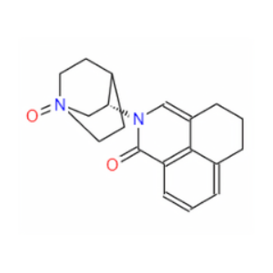 (3S)-3-（1-氧-5,6 二氢-1H-苯并[de]异喹啉-2（4H）-基）奎宁环1-氧化物