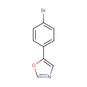 5-(4-溴苯基)-1,3-噁唑,5-(4-BROMOPHENYL)-1,3-OXAZOLE