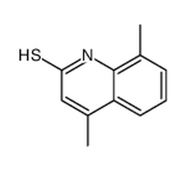 4,8-二甲基喹啉-2-硫醇,4,8-dimethyl-1H-quinoline-2-thione