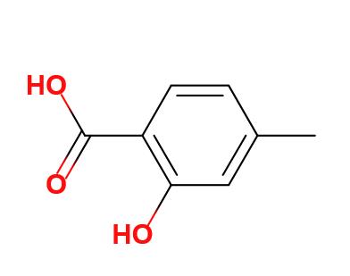 4-甲基水杨酸,4-methylsalicylic acid