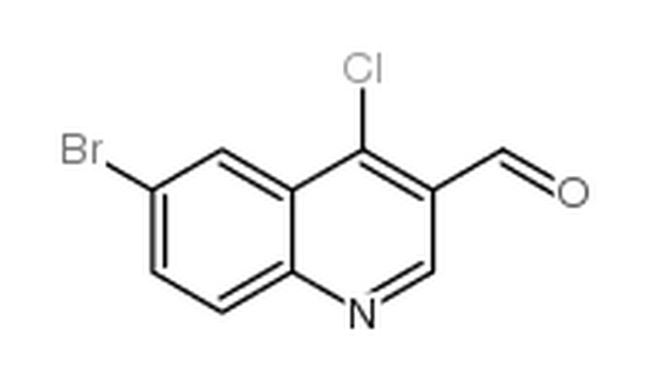 6-溴-4-氯喹啉-3-甲醛,6-bromo-4-chloroquinoline-3-carbaldehyde