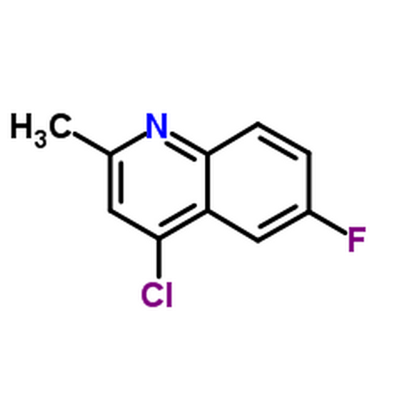 4-氯-6-氟-2-甲基喹啉,4-Chloro-6-fluoro-2-methylquinoline