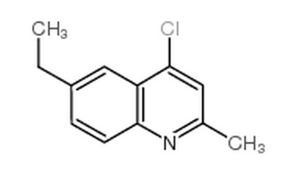 4-氯-6-乙基-2-甲基喹啉,4-chloro-6-ethyl-2-methylquinoline