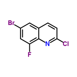 6-溴-2-氯-8-氟喹啉,6-Bromo-2-chloro-8-fluoroquinoline
