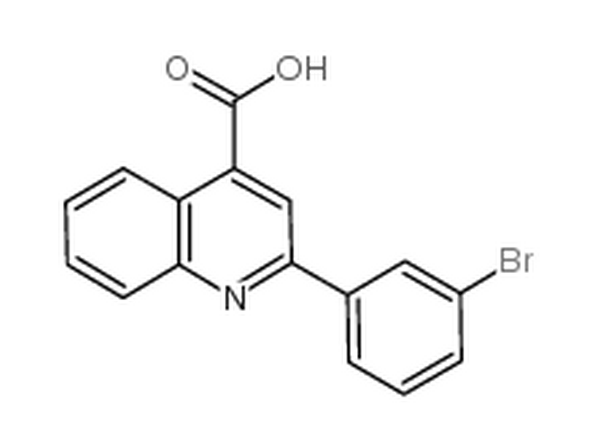 2-(3-溴苯基)喹啉-4-羧酸,2-(3-bromophenyl)quinoline-4-carboxylic acid