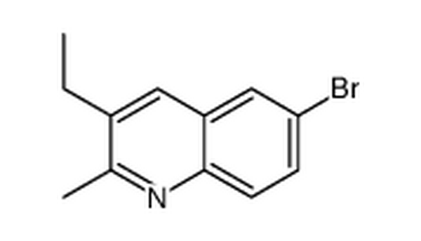 6-溴-3-乙基-2-甲基喹啉,6-Bromo-3-ethyl-2-methylquinoline
