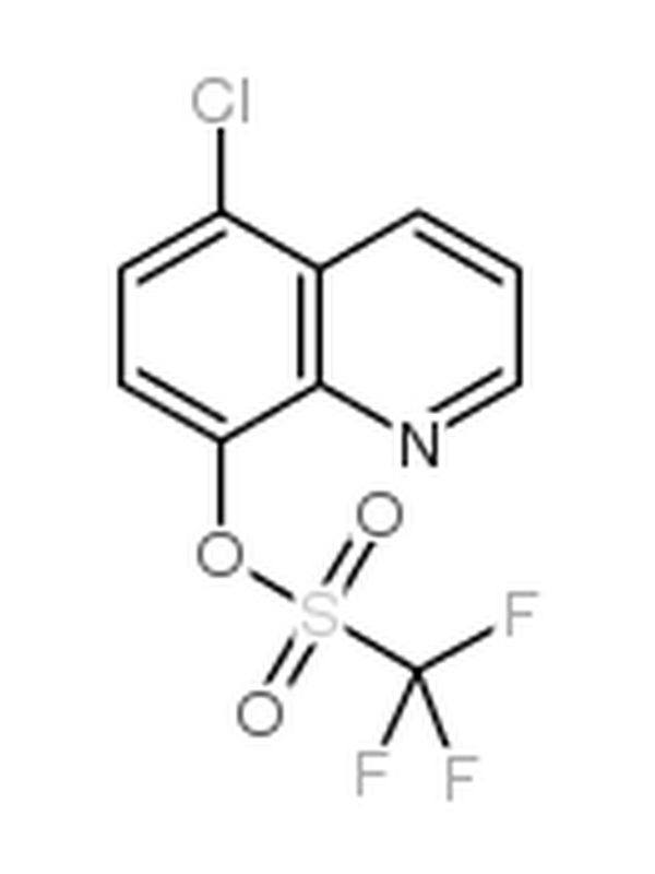 5-氯-8-喹啉三氟甲磺酸,5-chloro-8-quinolinetrifluoromethanesul&amp;