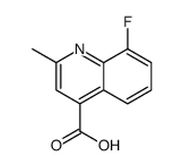 8-氟-2-甲基喹啉-4-羧酸,8-fluoro-2-methylquinoline-4-carboxylic acid