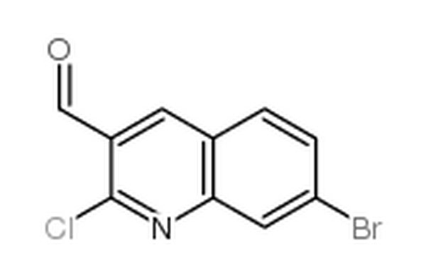 7-溴-2-氯喹啉-3-羧醛,7-bromo-2-chloroquinoline-3-carbaldehyde