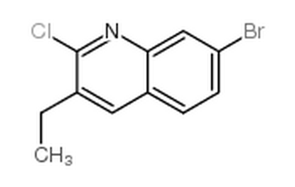 7-溴-2-氯-3-乙基喹啉,7-Bromo-2-chloro-3-ethylquinoline