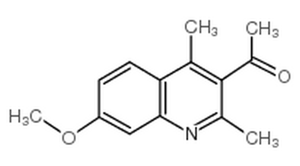 阿西喹啉,1-(7-methoxy-2,4-dimethylquinolin-3-yl)ethanone